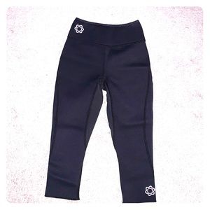 Zaggora black slimming workout hot pants